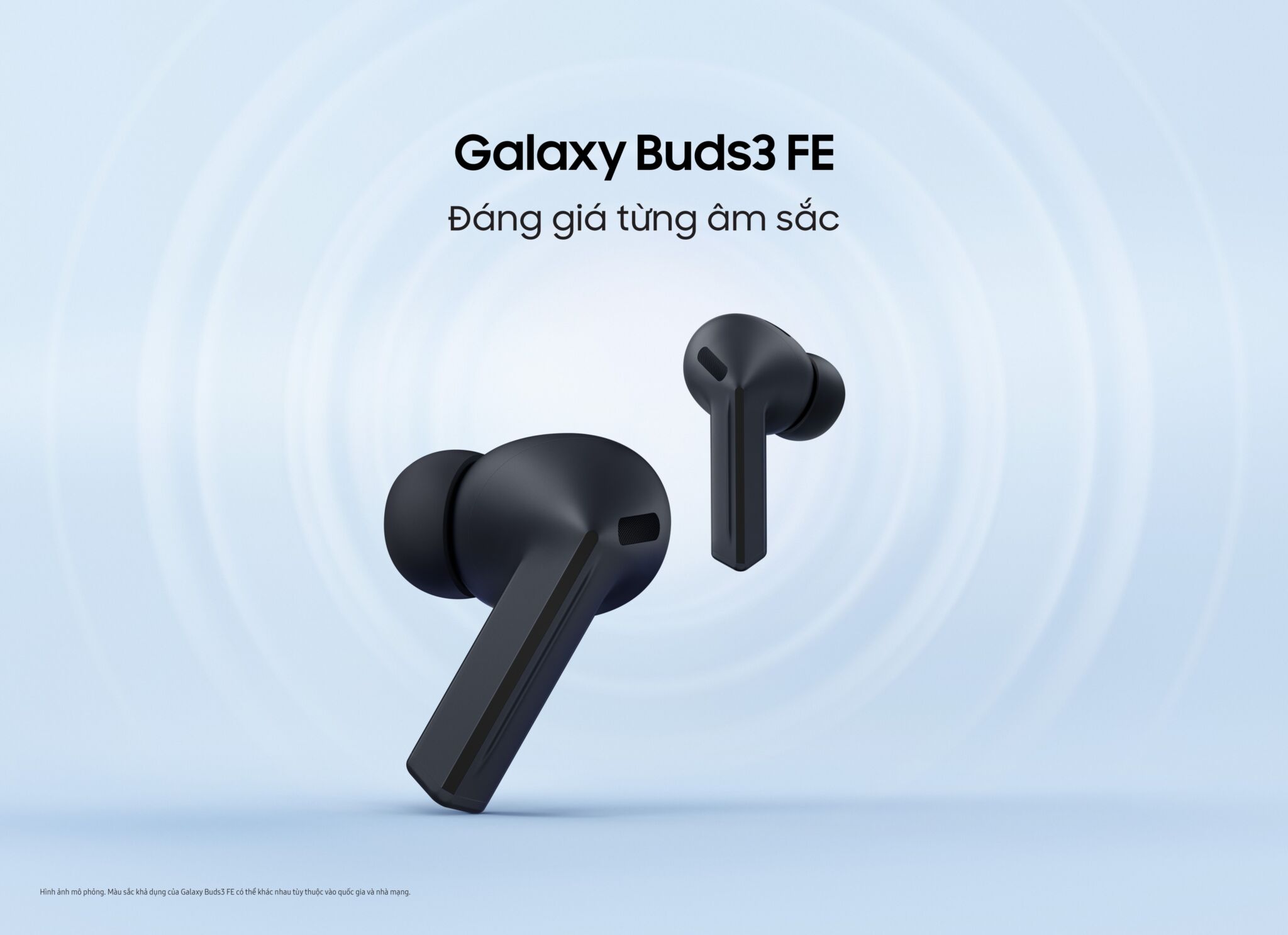 Samsung chính thức ra mắt Galaxy Buds3 FE với thiết kế tinh tế, âm thanh chất lượng cao và tích hợp Galaxy AI Samsung chính thức ra mắt Galaxy Buds3 FE với thiết kế tinh tế, âm thanh chất lượng cao và tích hợp Galaxy AI.