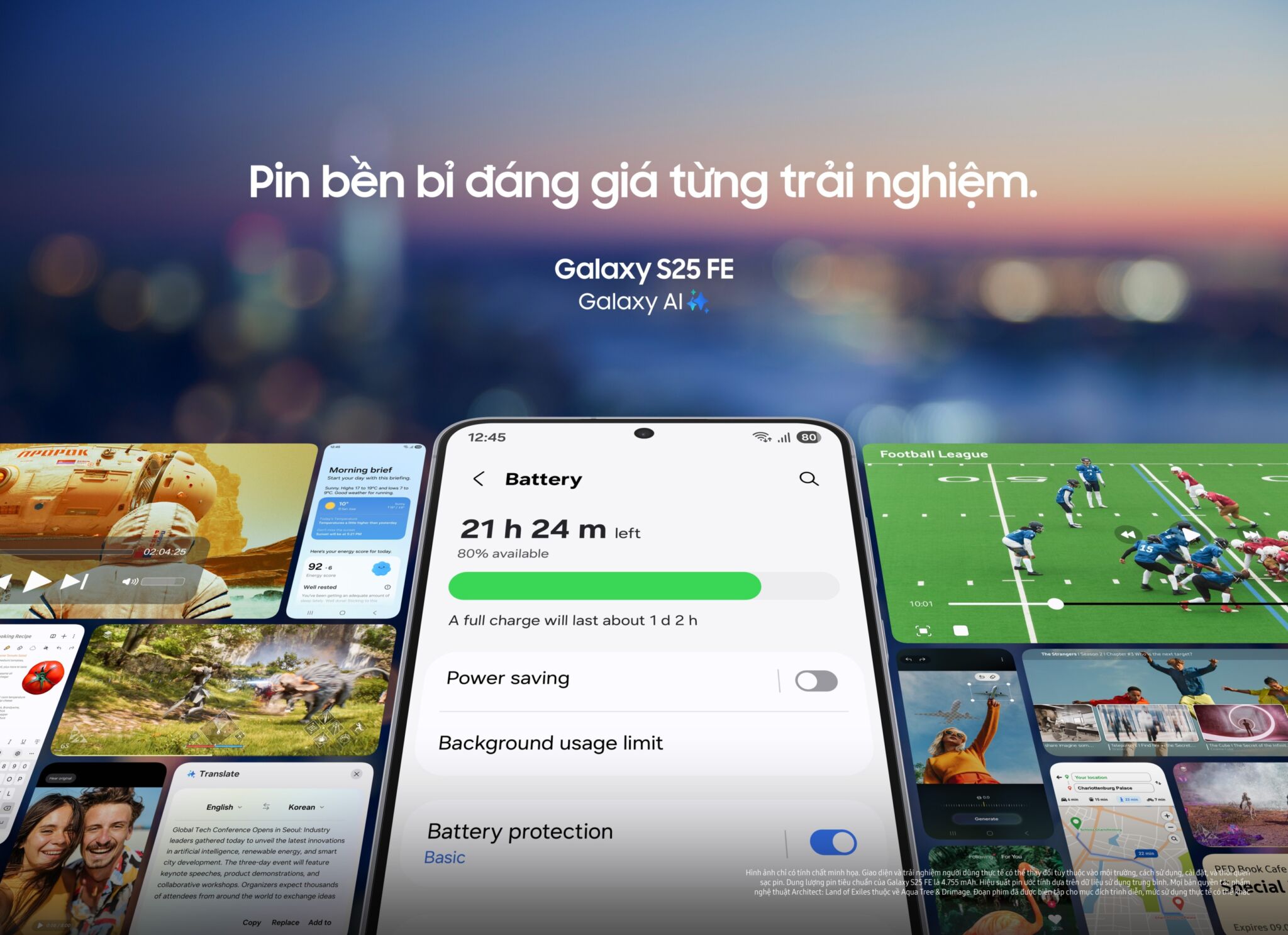 Samsung Galaxy S25 FE: mở ra trải nghiệm đáng giá nhờ sự kết hợp giữa Galaxy AI thế hệ mới và tính năng chuẩn flagship Samsung giới thiệu Galaxy S25 FE - mở ra trải nghiệm đáng giá nhờ sự kết hợp giữa Galaxy AI thế hệ mới và tính năng chuẩn flagship