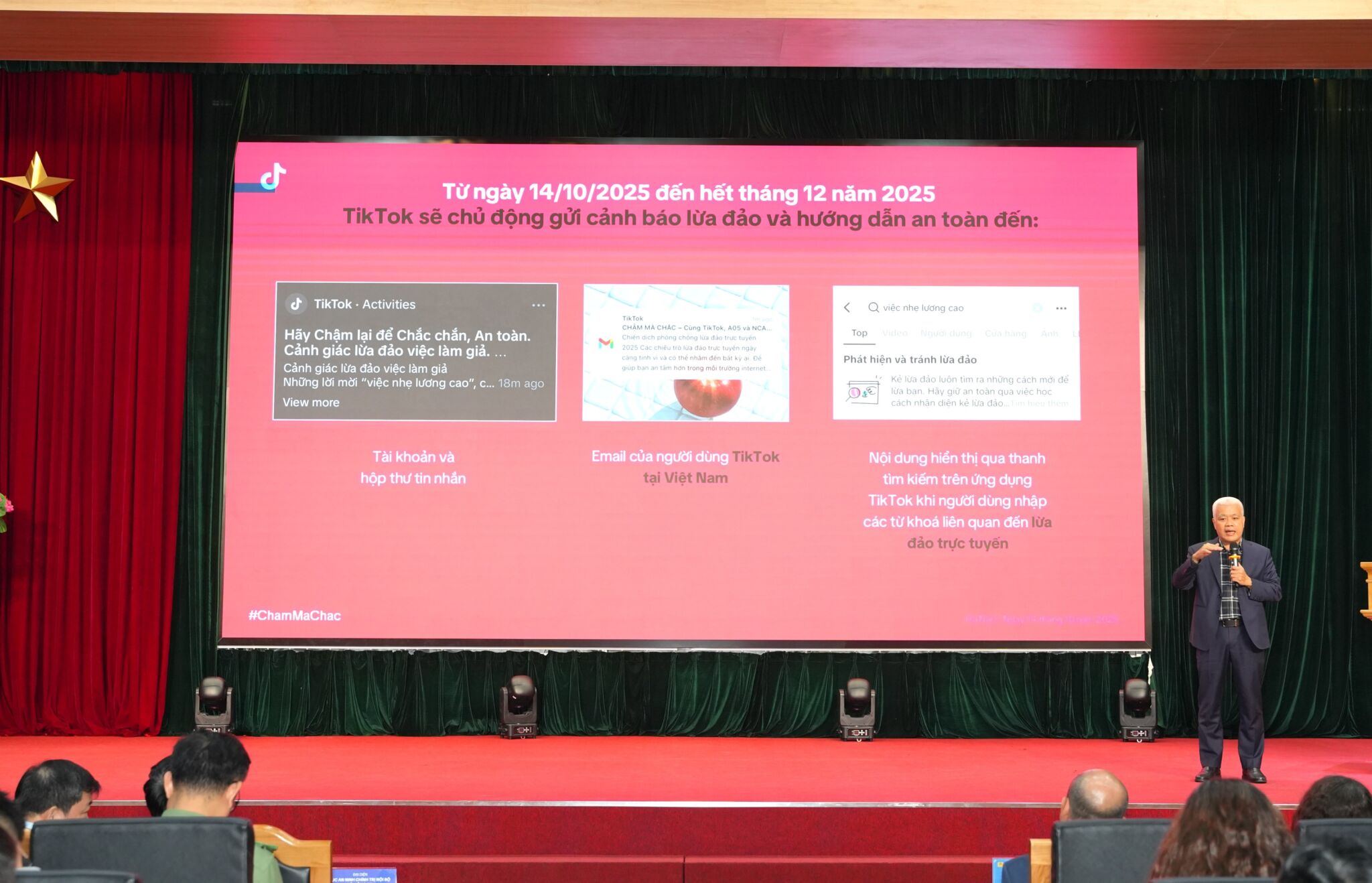 Khởi động Chiến dịch “Chống lừa đảo trực tuyến 2025 – CHẬM MÀ CHẮC” Khởi động Chiến dịch “Chống lừa đảo trực tuyến 2025 – CHẬM MÀ CHẮC”