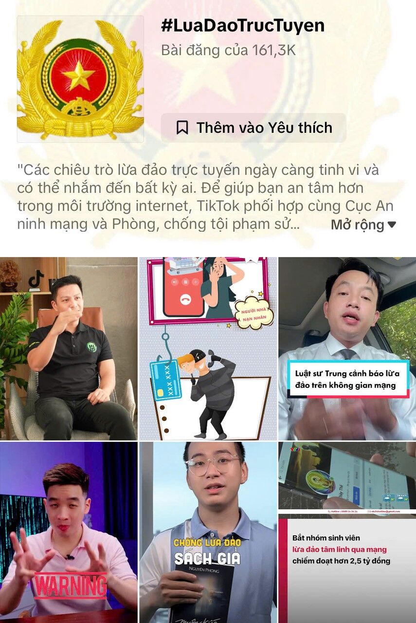 Khởi động Chiến dịch “Chống lừa đảo trực tuyến 2025 – CHẬM MÀ CHẮC” Khởi động Chiến dịch “Chống lừa đảo trực tuyến 2025 – CHẬM MÀ CHẮC”