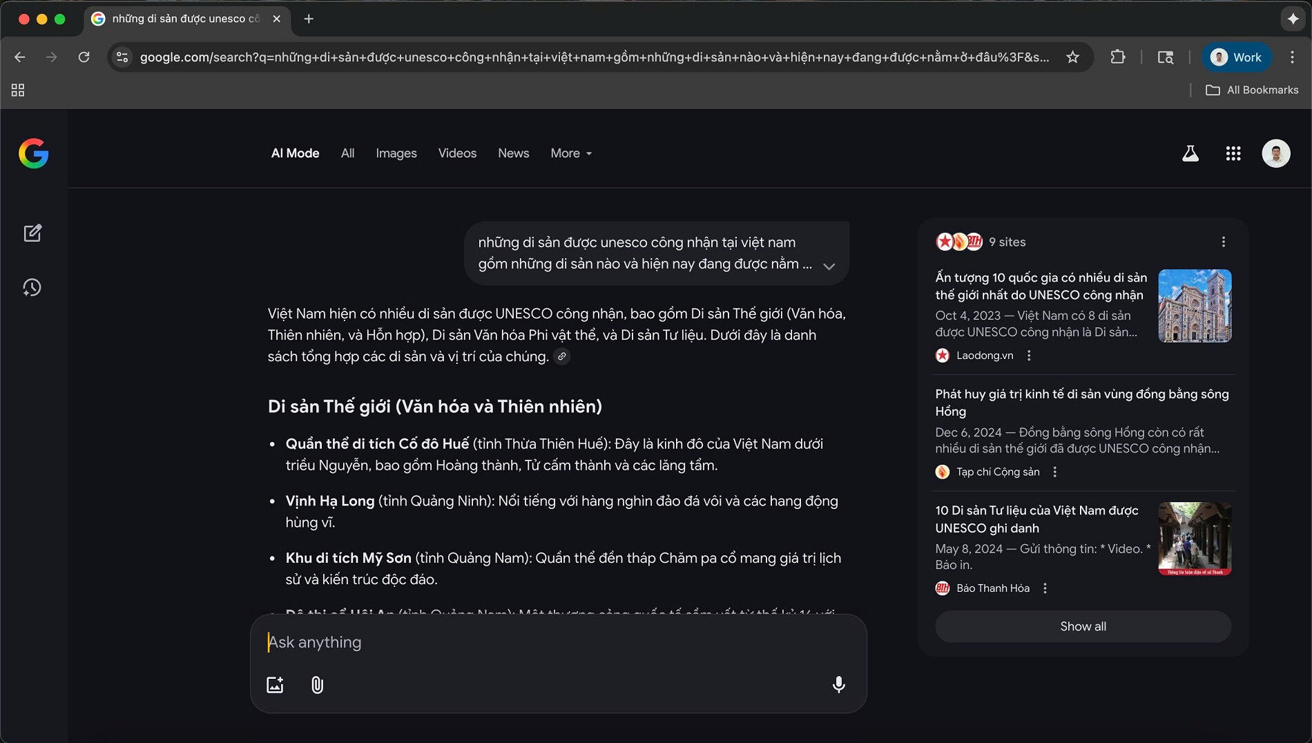 Google Search: Tính năng Chế độ AI nay đã có thể trải nghiệm bằng tiếng Việt!