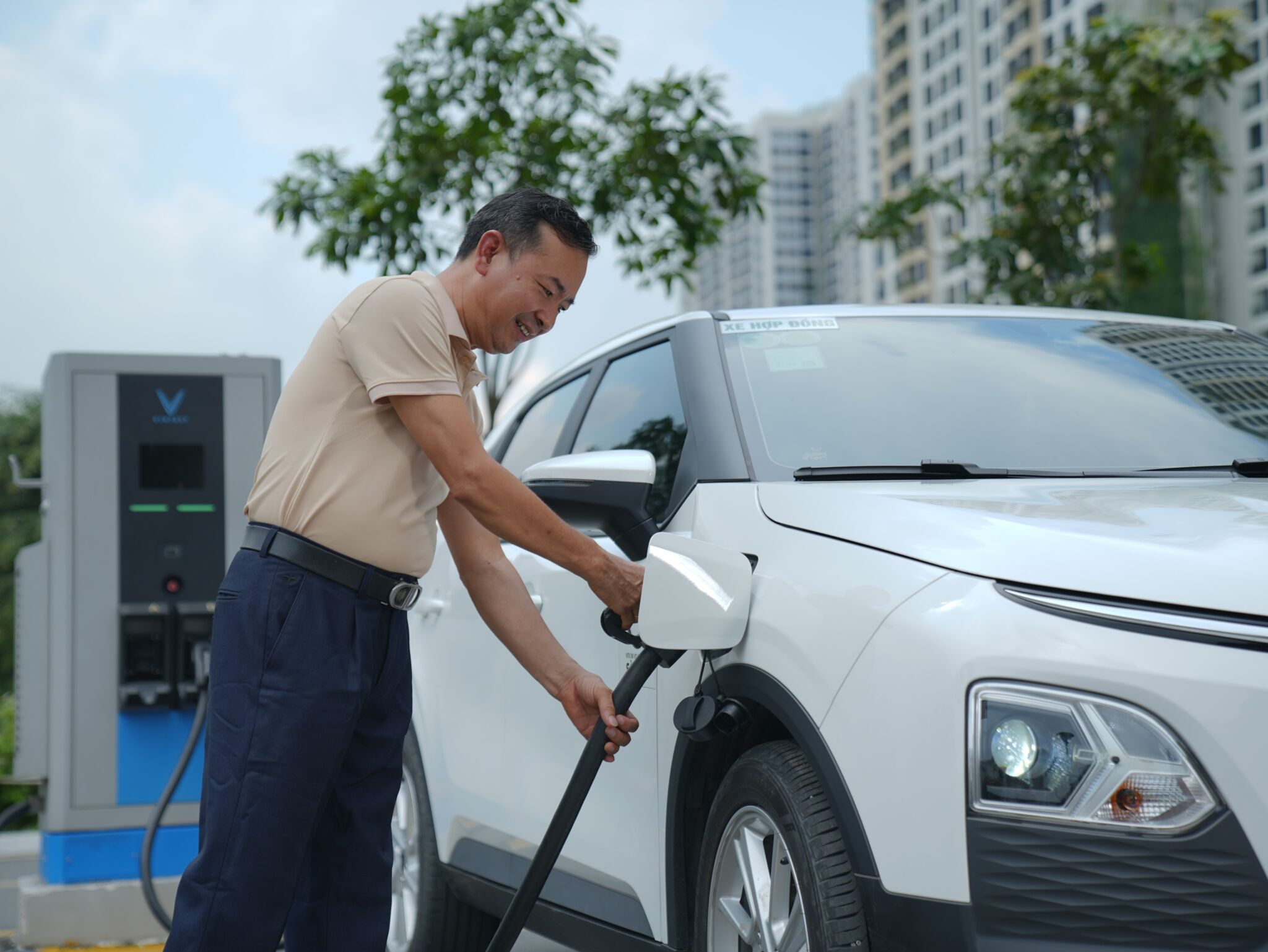 Grab thử nghiệm dịch vụ GrabCar Xe Điện
