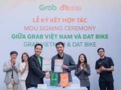Grab Việt Nam và Dat Bike hợp tác hỗ trợ tài xế công nghệ chuyển đổi xanh