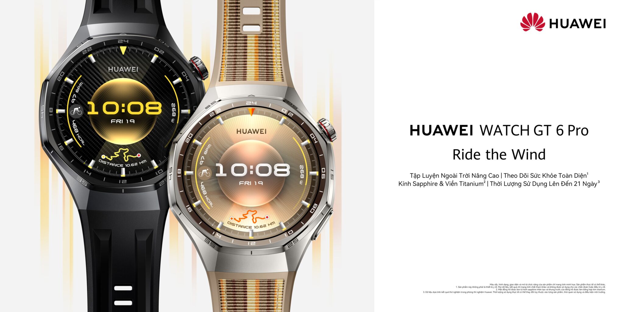 HUAWEI WATCH GT 6 Series chính thức ra mắt tại Việt Nam