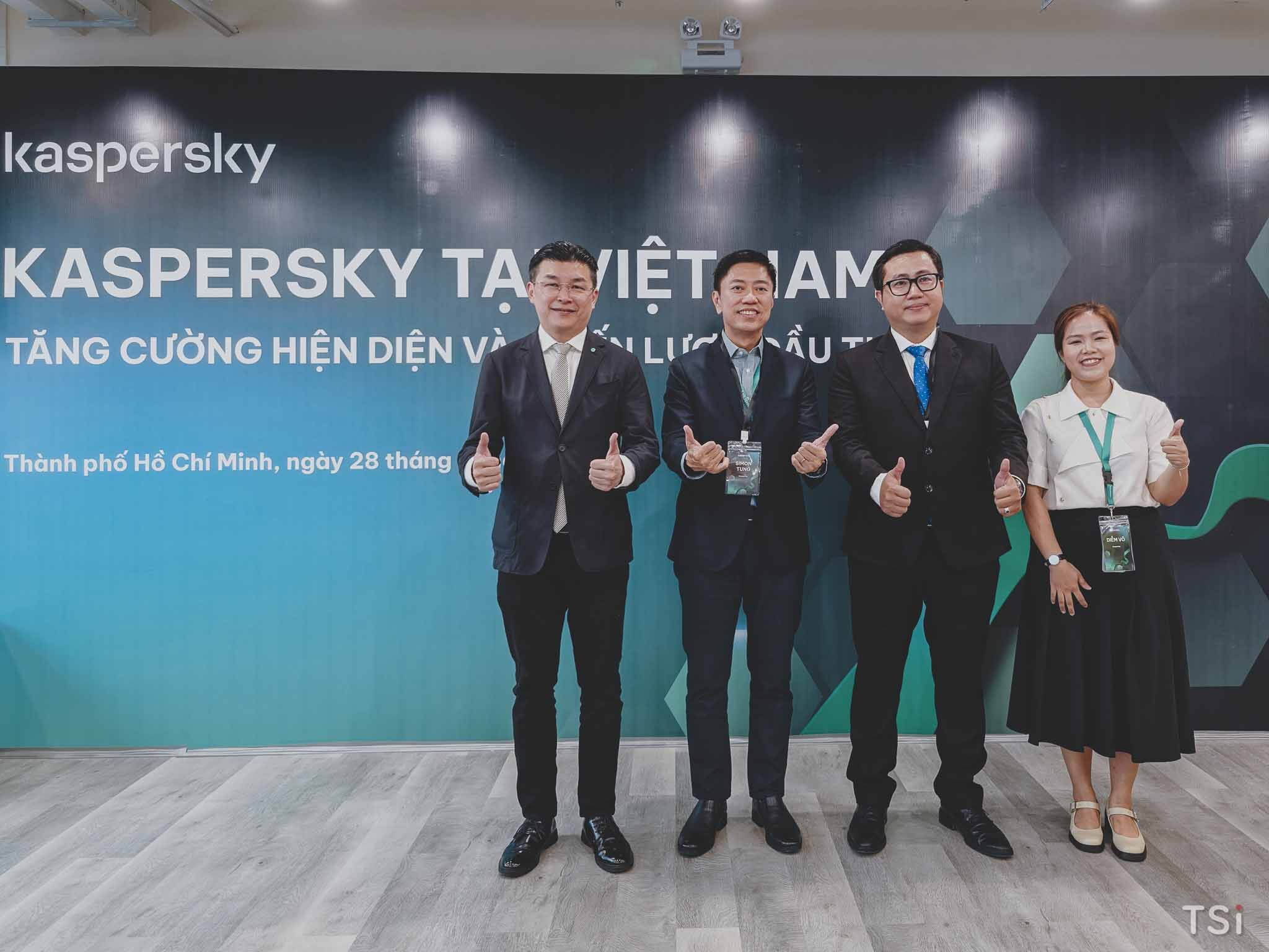 Kaspersky tăng cường hiện diện tại Việt Nam bằng chiến lược đầu tư dài hạn Kaspersky tăng cường hiện diện tại Việt Nam bằng chiến lược đầu tư dài hạn