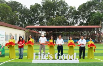 LG Electronics khánh thành sân bóng “Hạt giống Tài năng”