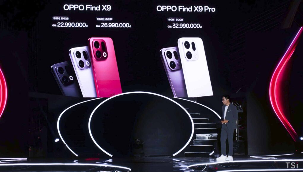 OPPO Find X9 Series ra mắt, giá từ 23 triệu đồng OPPO Find X9 Series ra mắt, giá từ 23 triệu đồng