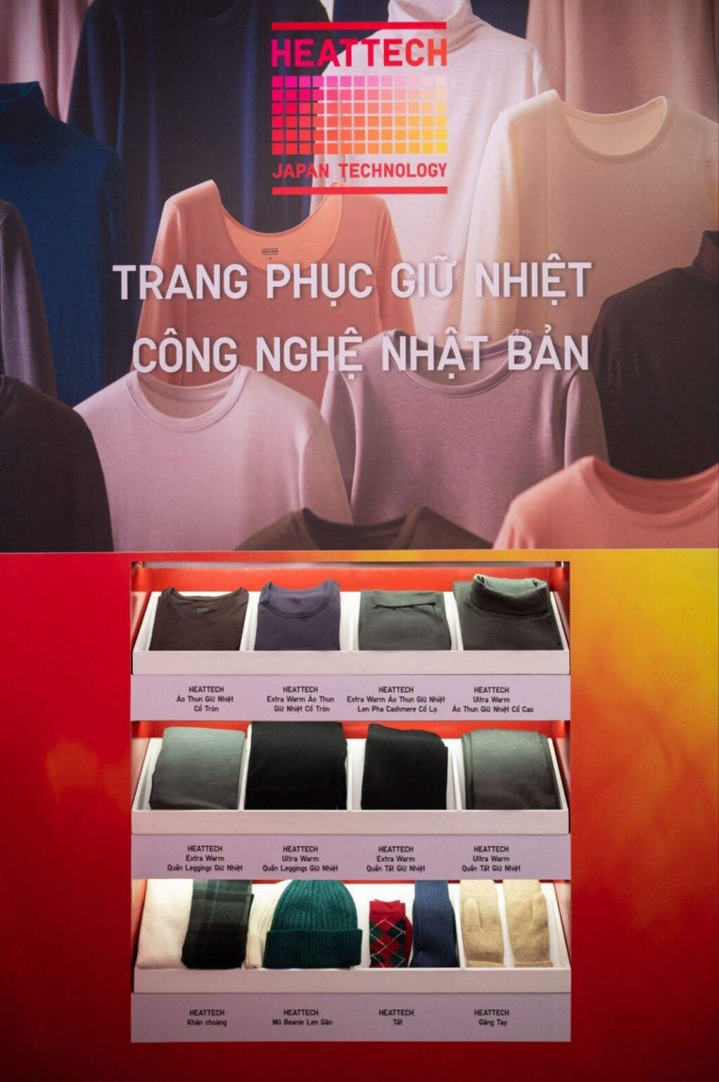 UNIQLO giới thiệu dòng áo giữ nhiệt HEATTECH pha Cashmere cao cấp và áo khoác chần bông PUFFTECH UNIQLO tổ chức sự kiện trải nghiệm công nghệ giữ ấm mới nhất năm 2025: giới thiệu dòng áo giữ nhiệt HEATTECH pha Cashmere cao cấp và áo khoác chần bông PUFFTECH với nhiều cải tiến mới