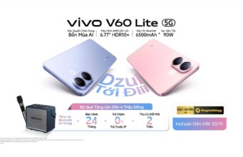 vivo V60 Lite 5G chính thức ra mắt tại thị trường Việt Nam: smartphone giải trí thời thượng với nhiều nâng cấp vượt trội
