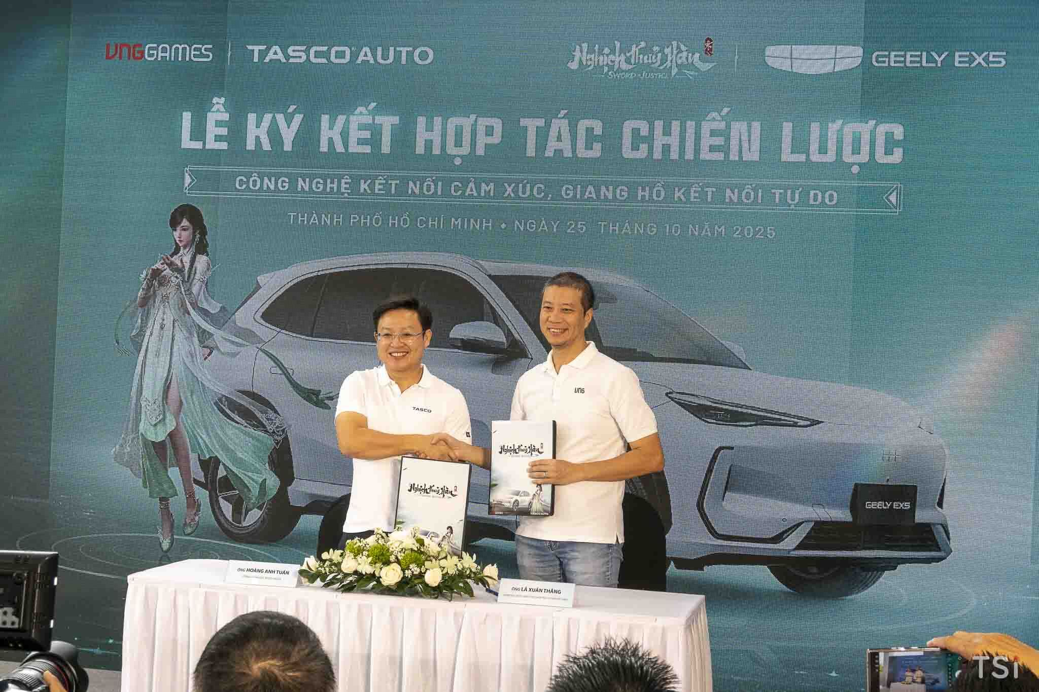 VNGGames ra mắt Nghịch Thủy Hàn và hợp tác chiến lược cùng Tasco Auto VNGGames ra mắt Game Nghịch Thủy Hàn và hợp tác chiến lược cùng Tasco Auto