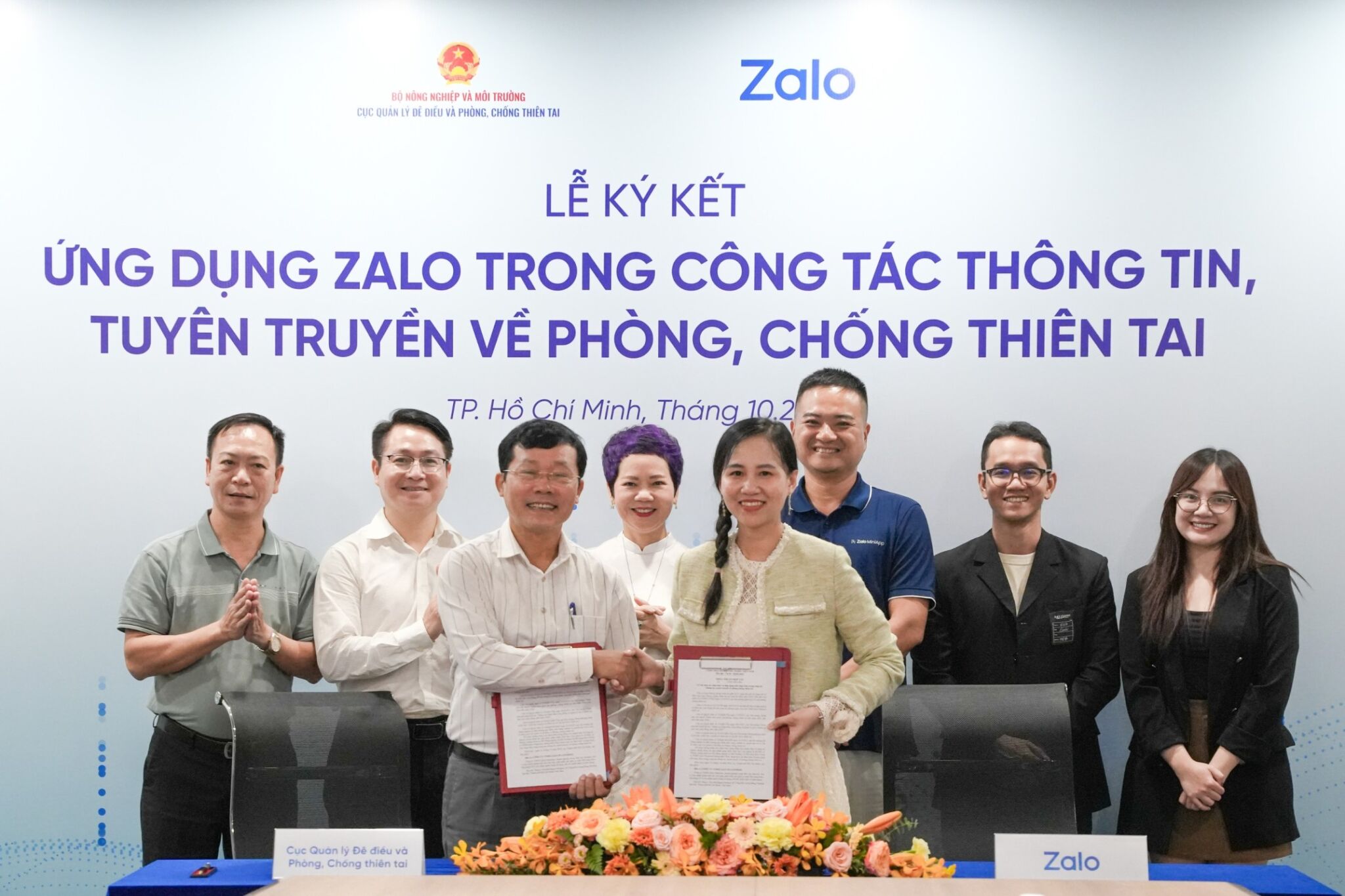 Bộ Nông nghiệp và Môi trường hợp tác cùng Zalo trong công tác phòng chống thiên tai tại Việt Nam giai đoạn 2026-2028 Bộ Nông nghiệp và Môi trường hợp tác cùng Zalo trong công tác phòng chống thiên tai tại Việt Nam giai đoạn 2026-2028