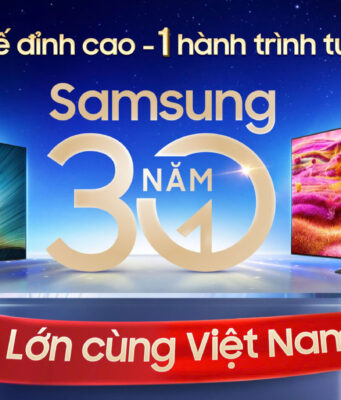 TV Samsung với hành trình 3 thập kỷ tại Việt Nam