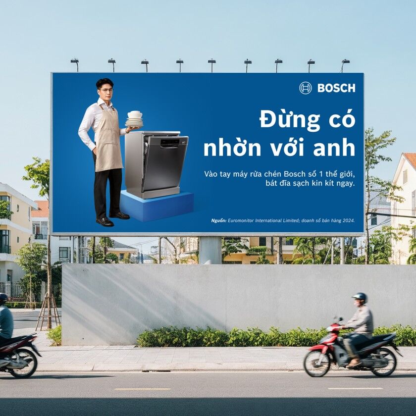 Bosch bắt tay Huy Trần và màn định nghĩa mới về “Một chiến dịch thành công” Bosch bắt tay Huy Trần và màn định nghĩa mới về “Một chiến dịch thành công”