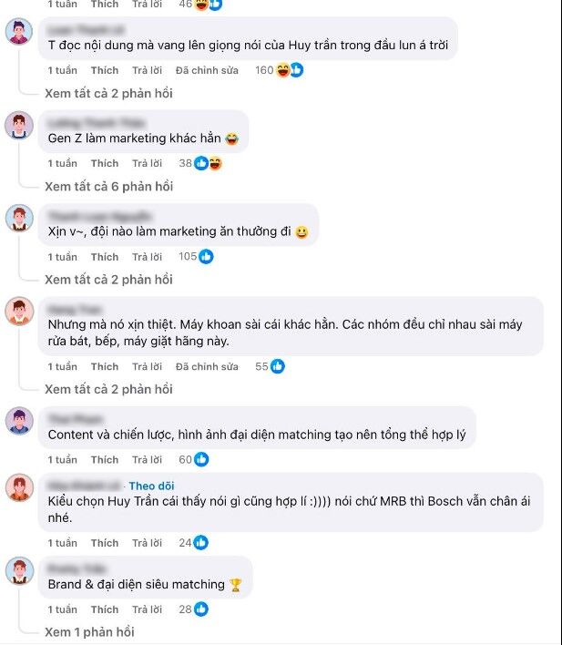 Bosch bắt tay Huy Trần và màn định nghĩa mới về “Một chiến dịch thành công” Bosch bắt tay Huy Trần và màn định nghĩa mới về “Một chiến dịch thành công”