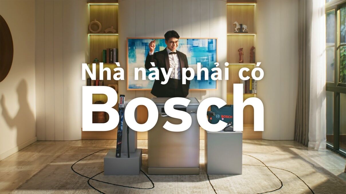 Bosch bắt tay Huy Trần và màn định nghĩa mới về “Một chiến dịch thành công” Bosch bắt tay Huy Trần và màn định nghĩa mới về “Một chiến dịch thành công”