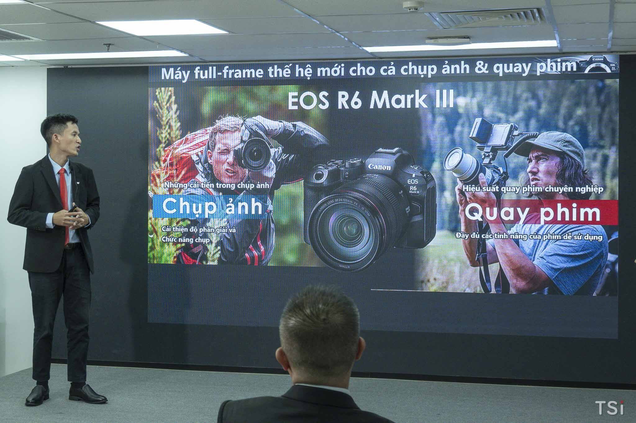 Canon ra mắt EOS R6 Mark III và ống kính RF 45mm f/1.2 STM