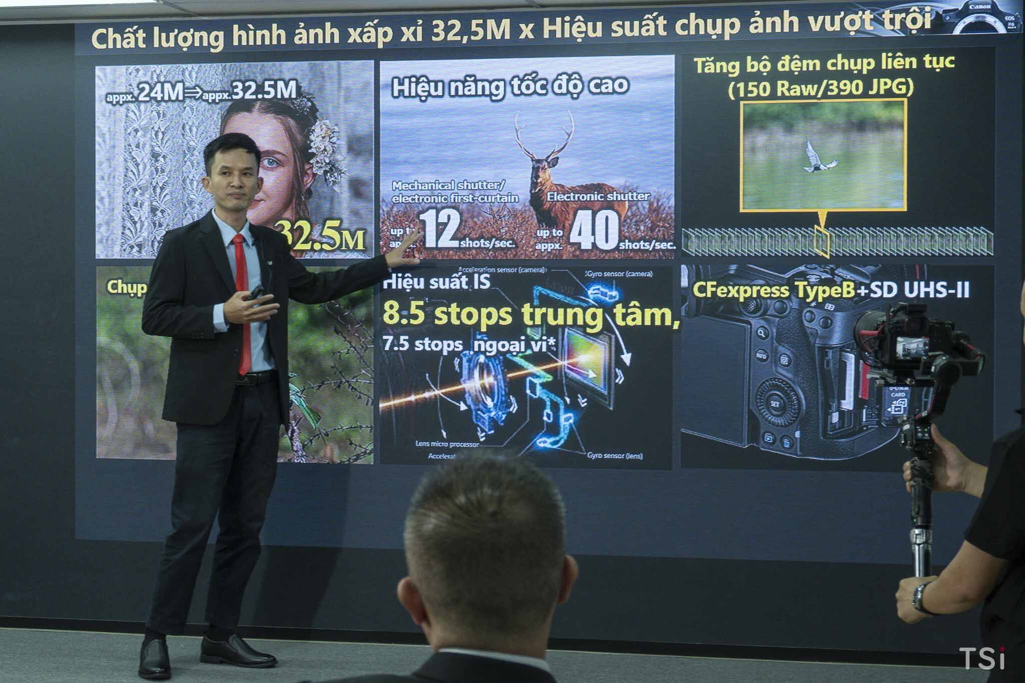 Canon ra mắt EOS R6 Mark III và ống kính RF 45mm f/1.2 STM