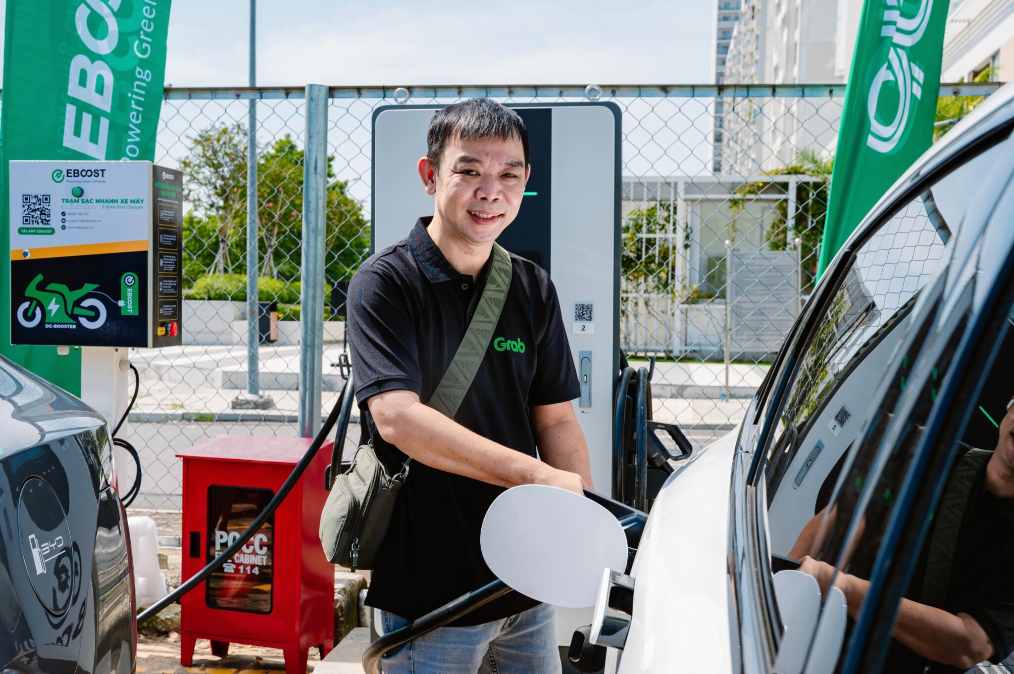 Grab Việt Nam hợp tác với EBOOST nhằm thúc đẩy sử dụng xe điện tại Việt Nam