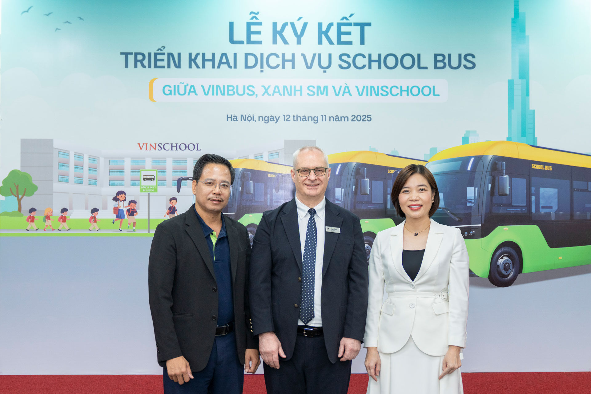 GSM ra mắt School Bus - “Xe điện học đường chuyên biệt” đầu tiên tại Việt Nam