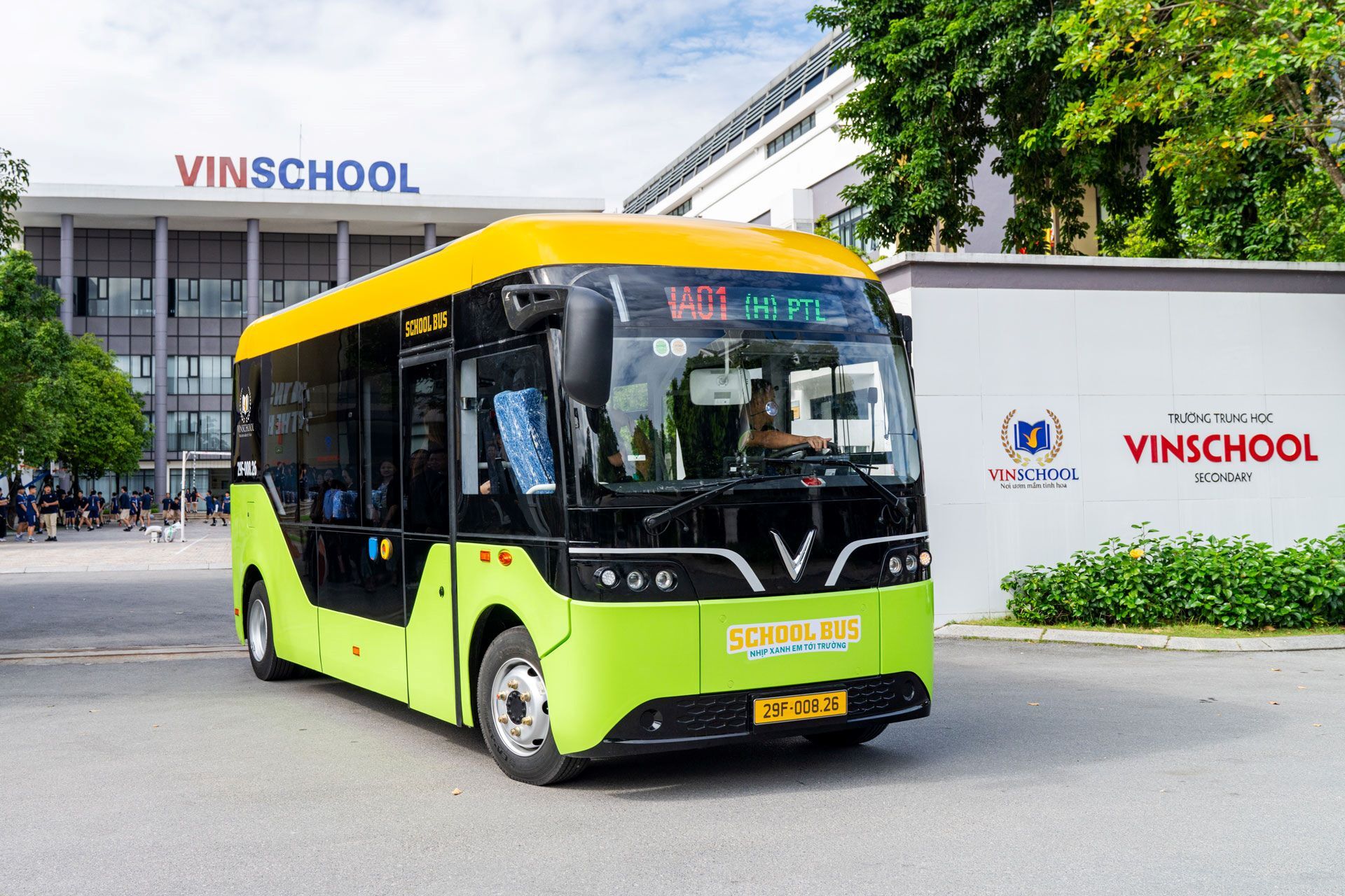 GSM ra mắt School Bus - “Xe điện học đường chuyên biệt” đầu tiên tại Việt Nam