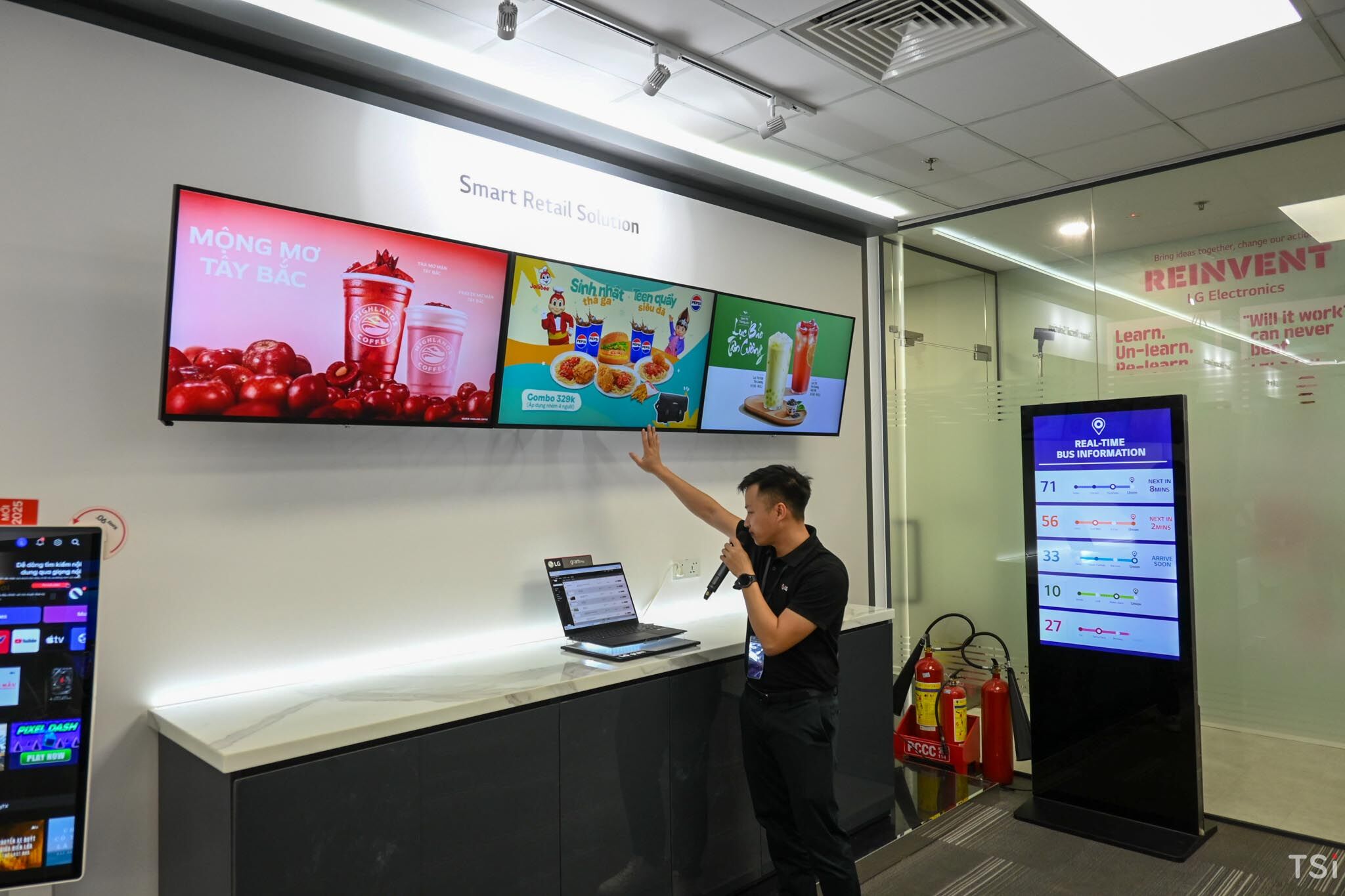 Những giải pháp hiển thị LG dành cho doanh nghiệp