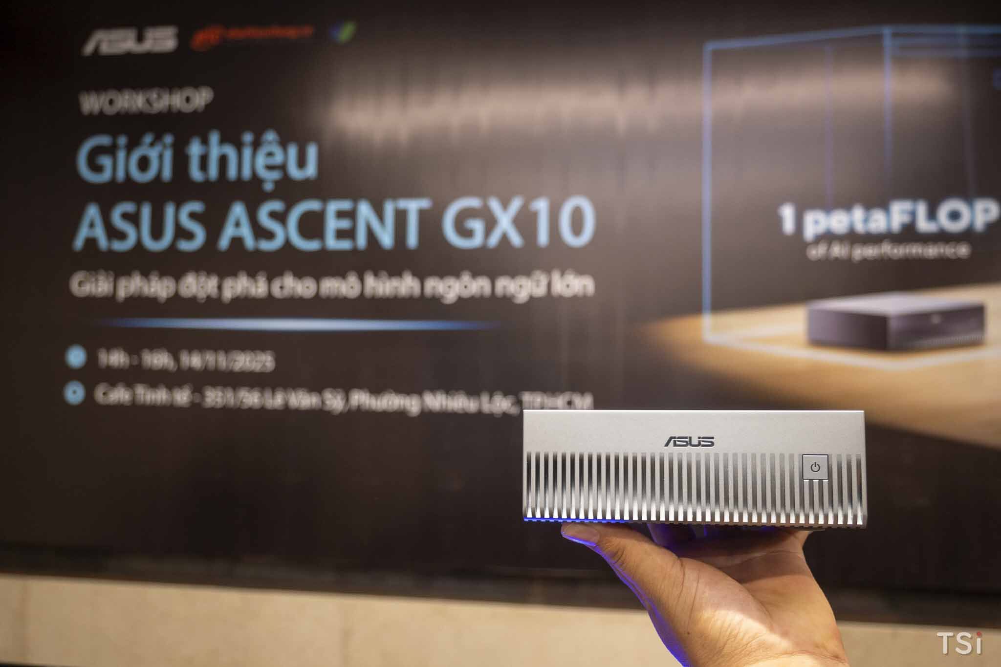 Ra mắt siêu máy tính AI ASUS Ascent GX10 Ra mắt siêu máy tính AI ASUS Ascent GX10