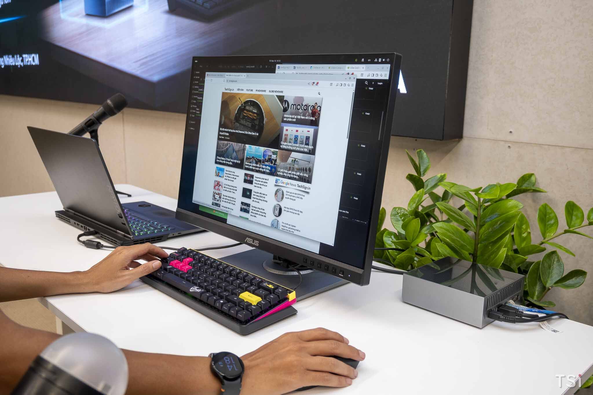 Ra mắt siêu máy tính AI ASUS Ascent GX10 Ra mắt siêu máy tính AI ASUS Ascent GX10