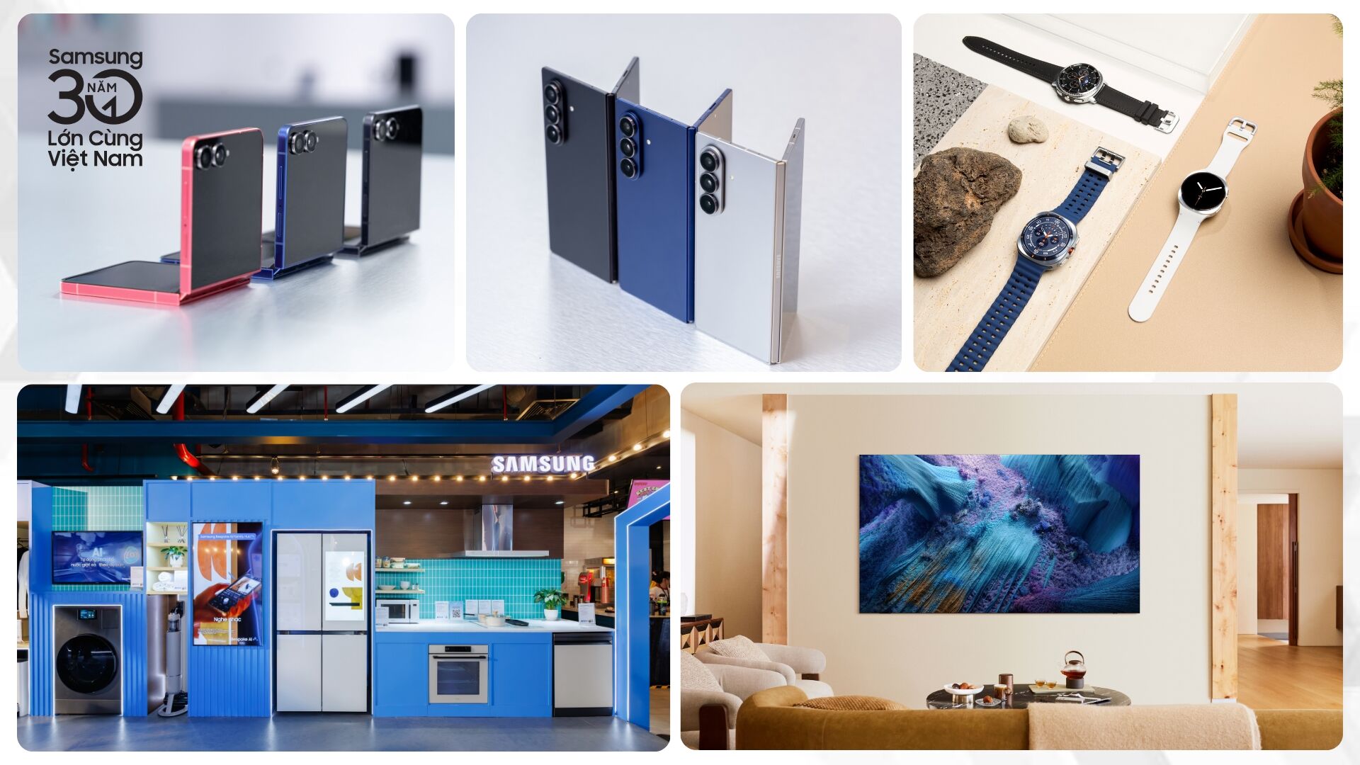 Samsung đánh dấu 30 năm đồng hành, kiến tạo cuộc sống tốt đẹp hơn cùng Việt Nam