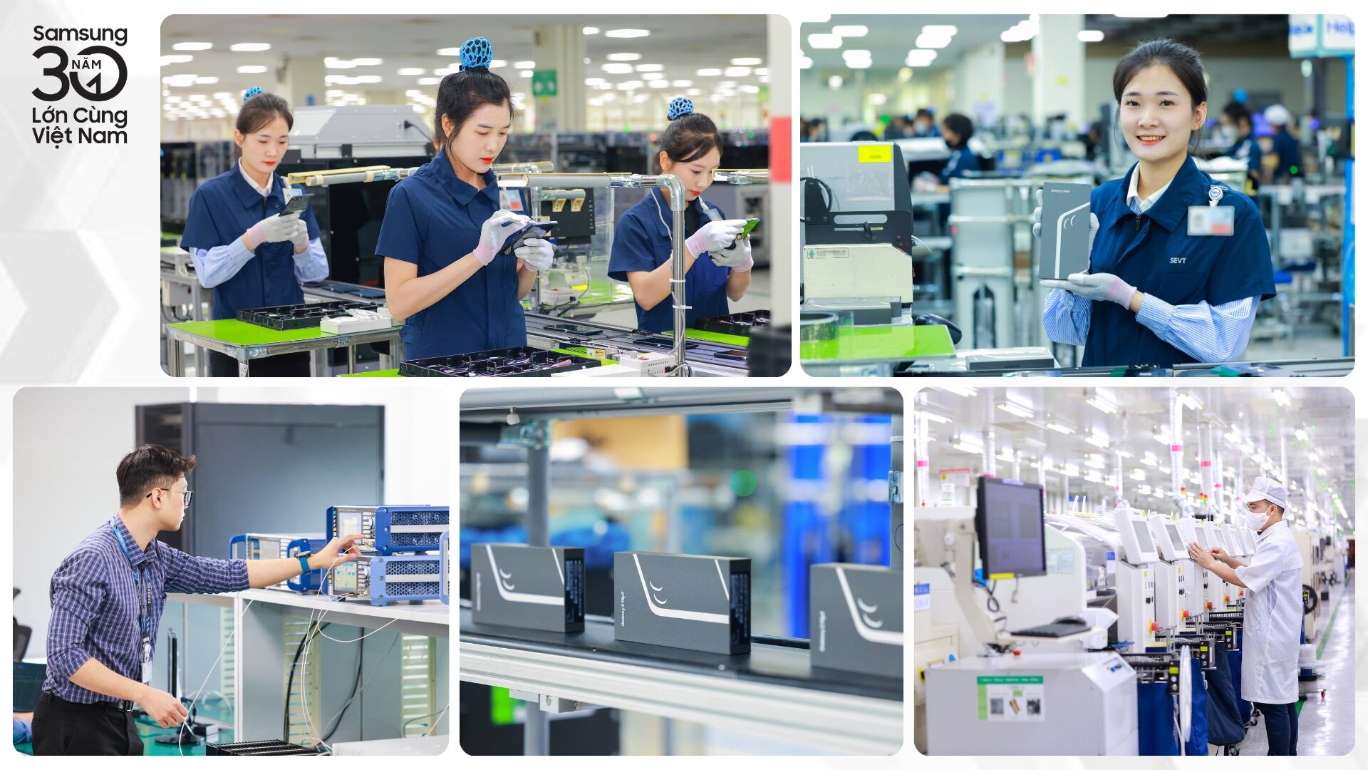 Samsung đánh dấu 30 năm đồng hành, kiến tạo cuộc sống tốt đẹp hơn cùng Việt Nam