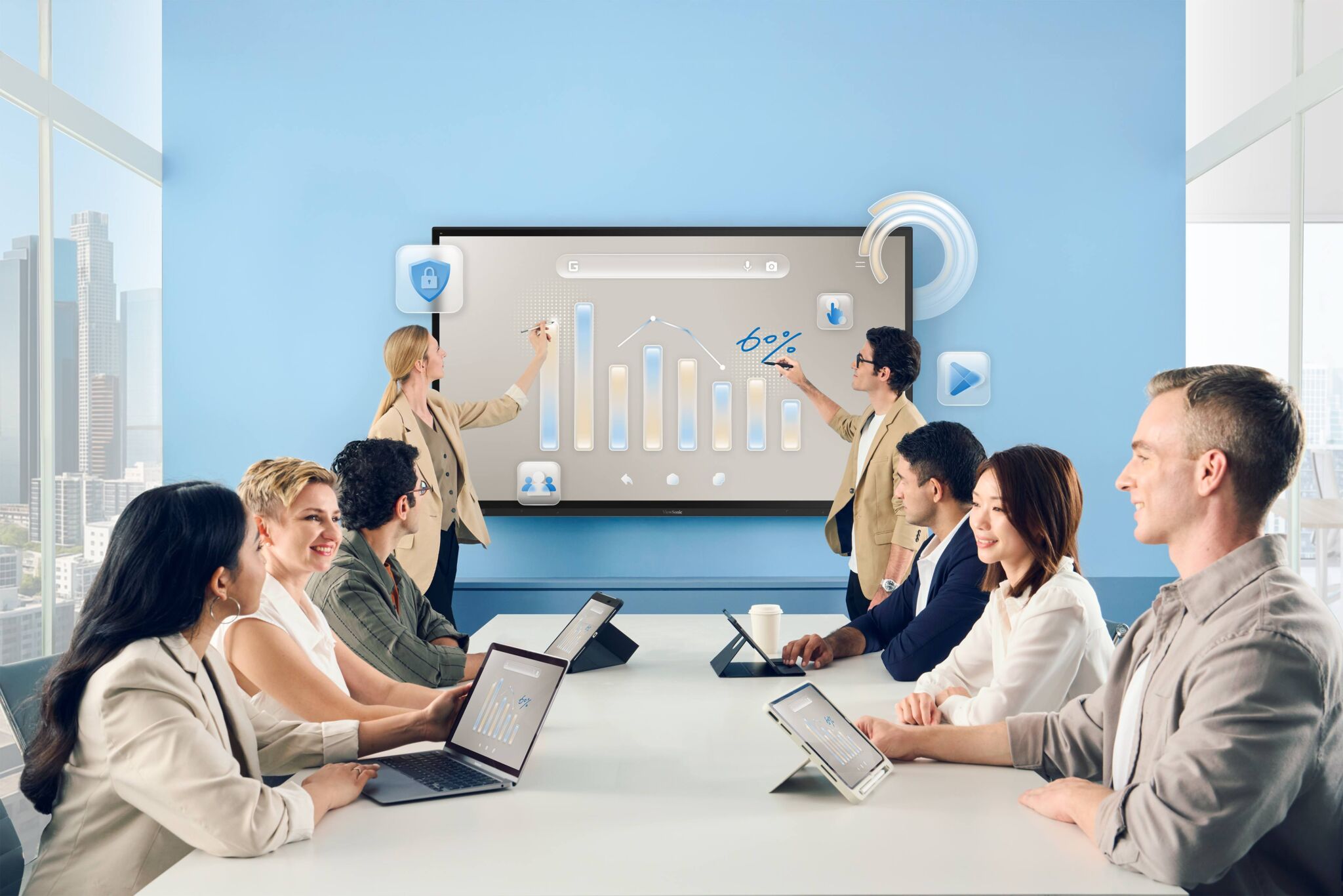 ViewSonic ra mắt màn hình tương tác ViewBoard IFP63 với bảo mật EDLA