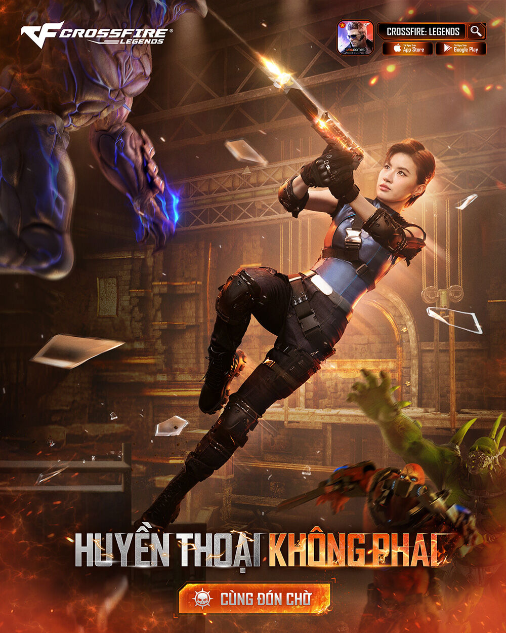 Crossfire: Legends đã hé lộ 3 gương mặt đại diện nổi tiếng Crossfire: Legends đã hé lộ 3 gương mặt đại diện nổi tiếng