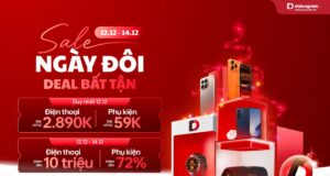 “Đại tiệc công nghệ” cuối năm tại Di Động Việt: iPhone 17 Pro Max giảm sâu, phụ kiện chỉ từ 59.000 đồng