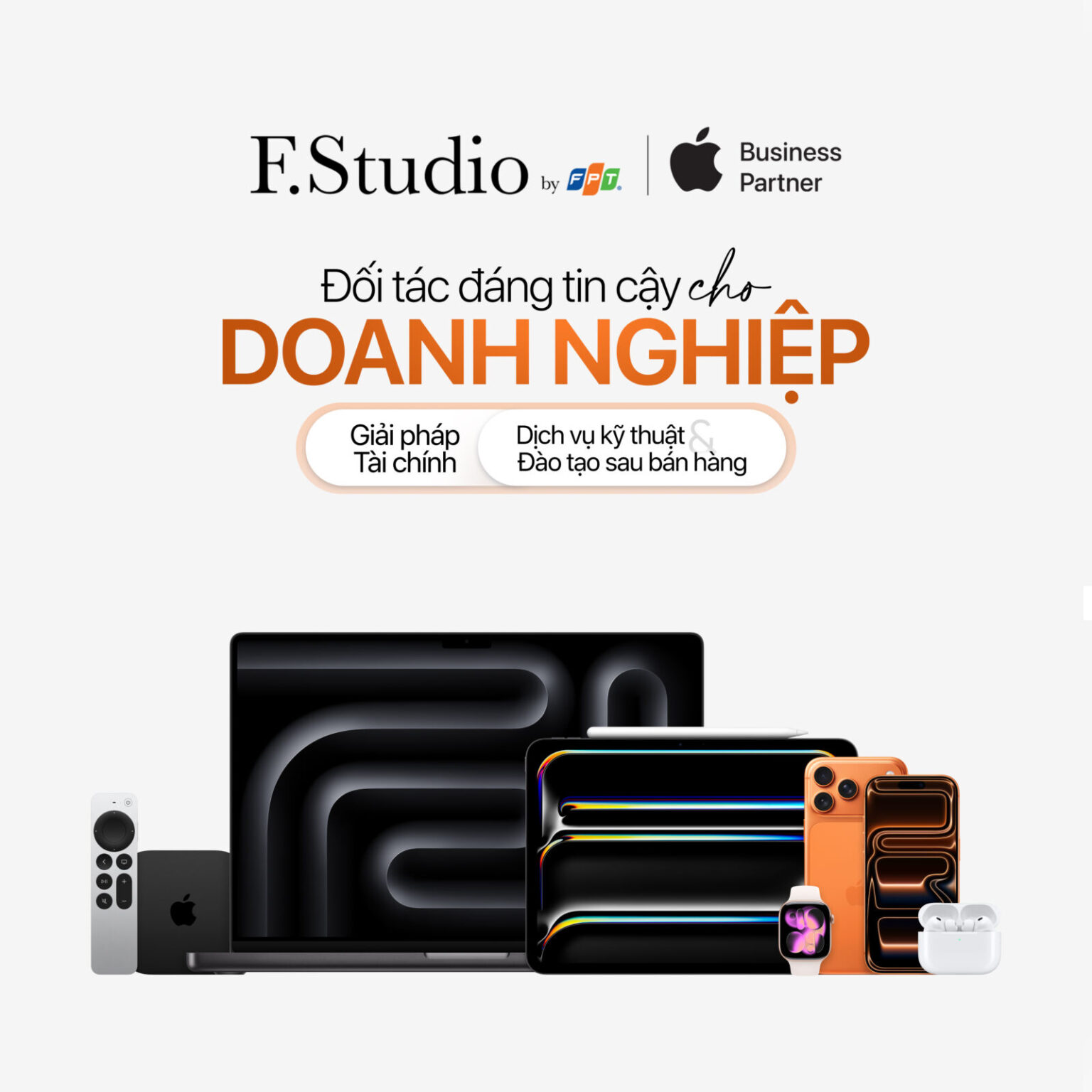 FPT Shop nâng tầm năng lực phục vụ doanh nghiệp và giáo dục với hệ sinh thái giải pháp Apple toàn diện FPT Shop nâng tầm năng lực phục vụ doanh nghiệp và giáo dục với hệ sinh thái giải pháp Apple toàn diện