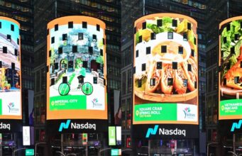 Grab tôn vinh di sản và ẩm thực Việt Nam tại Quảng trường Thời Đại, New York