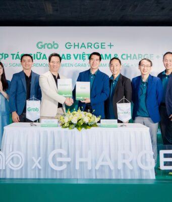 Grab Việt Nam và Charge+ hợp tác phát triển mạng lưới trạm sạc xe điện tại Việt Nam