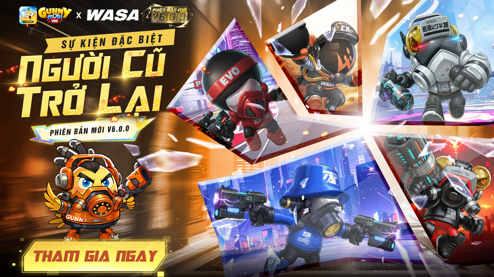 Gunny Mobi - 11 năm đồng hành cùng game thủ, luôn 'độ' bản thân để vui chơi không giới hạn