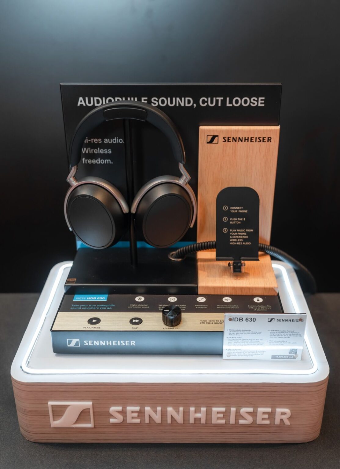 HDB 630 - tai nghe Audiophile không dây đầu tiên của Sennheiser chính thức ra mắt tại Việt Nam HDB 630 - tai nghe Audiophile không dây đầu tiên của Sennheiser chính thức ra mắt tại Việt Nam