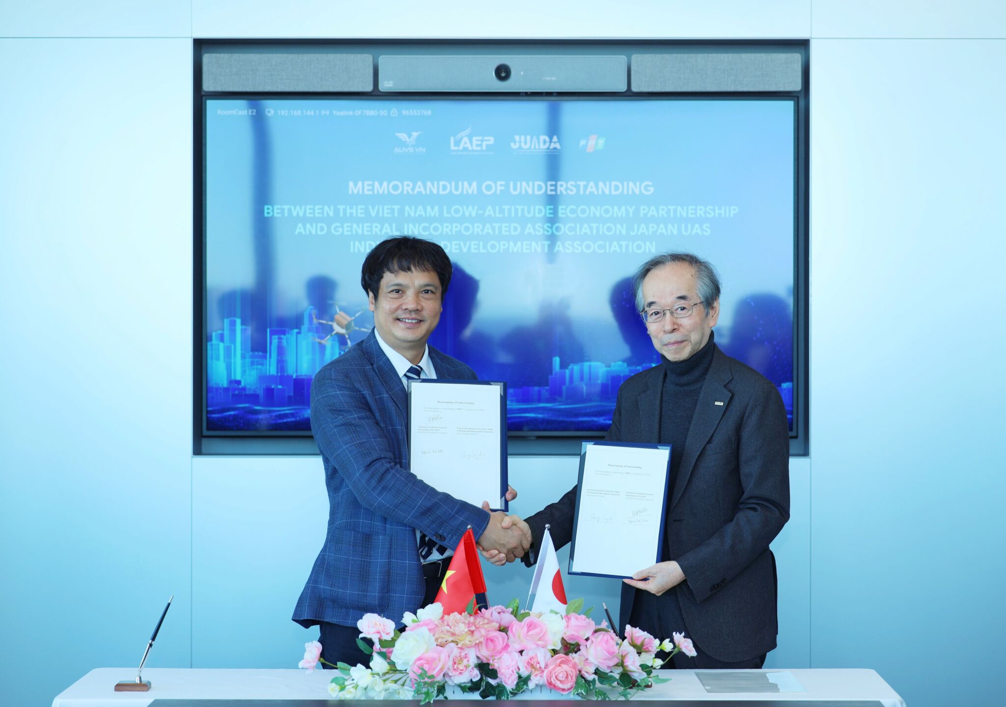 LAEP bắt tay JUIDA phát triển hệ sinh thái UAV, drone LAEP bắt tay JUIDA phát triển hệ sinh thái UAV, drone