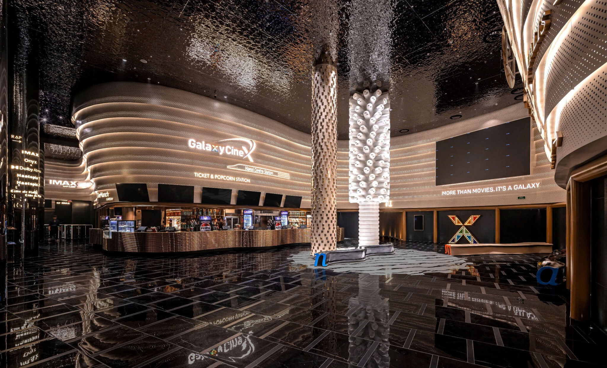 Samsung Onyx lay động giác quan tín đồ điện ảnh tại rạp phim Galaxy CineX Hanoi Centre