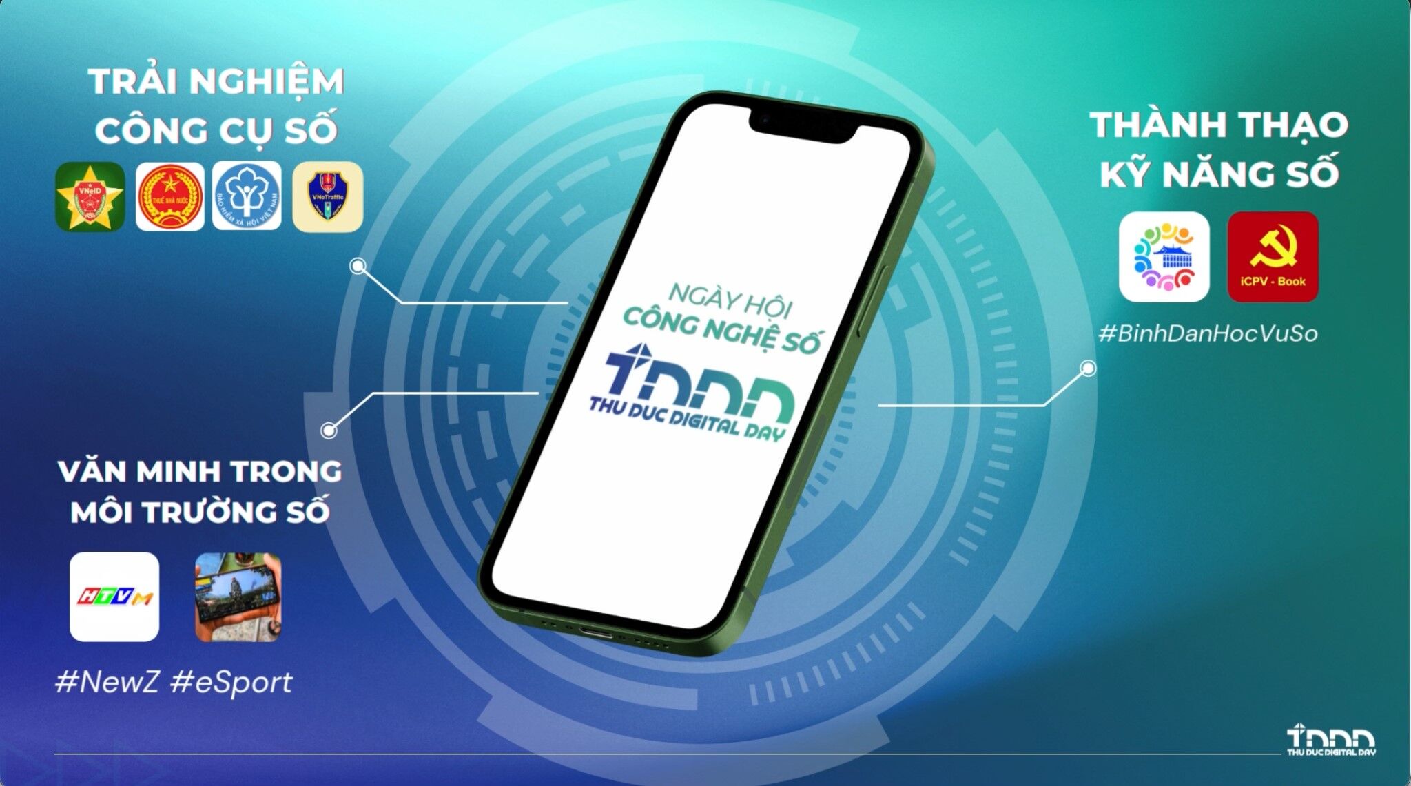 Thu Duc Digital Day 2025: Ngày hội Công nghệ số đầu tiên trên tuyến Metro số 1 Thu Duc Digital Day 2025: Ngày hội Công nghệ số đầu tiên trên tuyến Metro số 1
