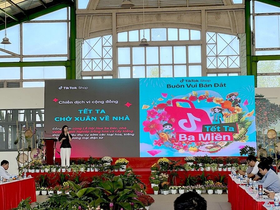 TikTok Shop phát động chiến dịch tiếp sức cộng đồng MSMEs, tôn vinh văn hóa Việt qua thương mại Tết TikTok Shop phát động chiến dịch tiếp sức cộng đồng MSMEs, tôn vinh văn hóa Việt qua thương mại Tết