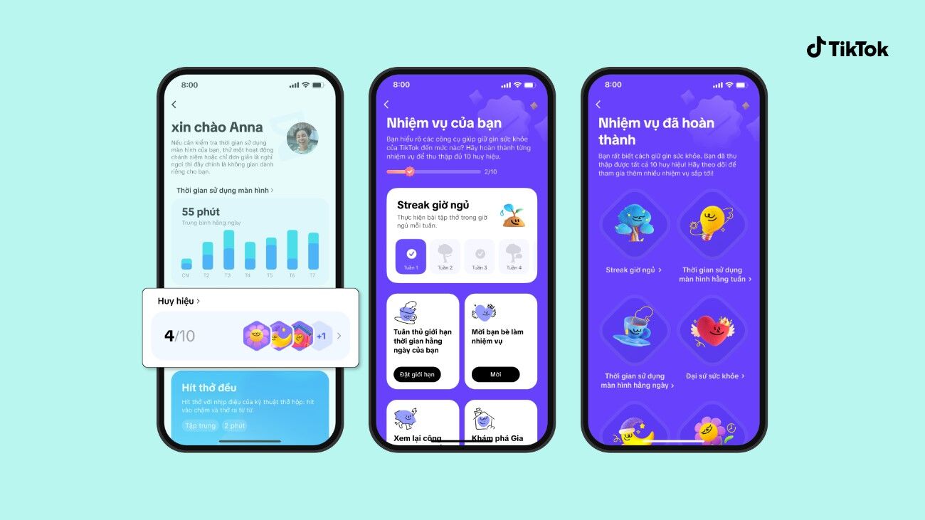 Giới thiệu trải nghiệm mới giúp người dùng thư giãn, tái cân bằng và nạp năng lượng khi sử dụng TikTok