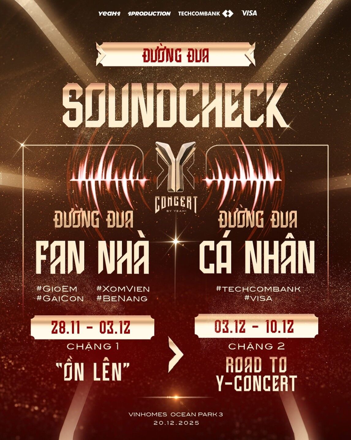 Visa đồng hành cùng Techcombank mang đến ưu đãi độc quyền và trải nghiệm thanh toán liền mạch tại Y-CONCERT 2025