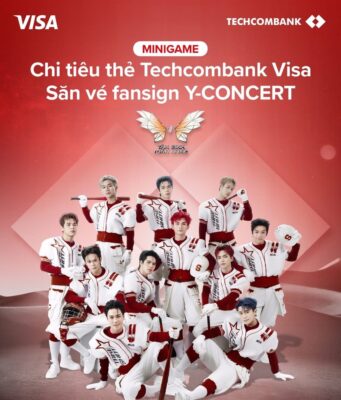 Visa đồng hành cùng Techcombank mang đến ưu đãi độc quyền và trải nghiệm thanh toán liền mạch tại Y-CONCERT 2025