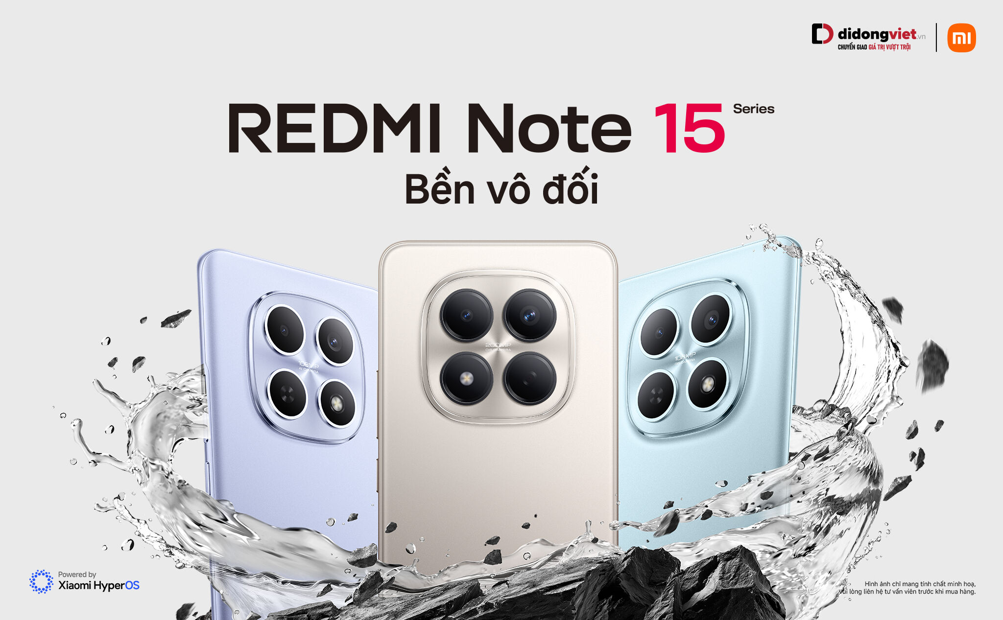 Sở hữu Redmi Note 15 series tại Di Động Việt với loạt ưu đãi, thu cũ - đổi mới trợ giá đến 4 triệu đồng Sở hữu Redmi Note 15 series tại Di Động Việt với loạt ưu đãi, thu cũ - đổi mới trợ giá đến 4 triệu đồng