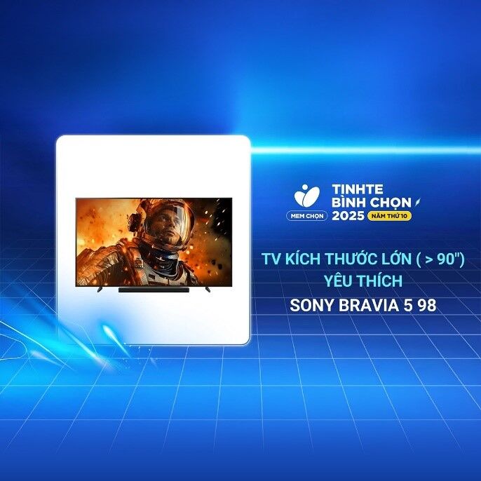 Sony dẫn đầu thương hiệu TV có hiệu suất năng lượng cao và được người dùng yêu thích Sony lập “cú đúp” giải thưởng: Dẫn đầu thương hiệu TV có hiệu suất năng lượng cao và được người dùng yêu thích