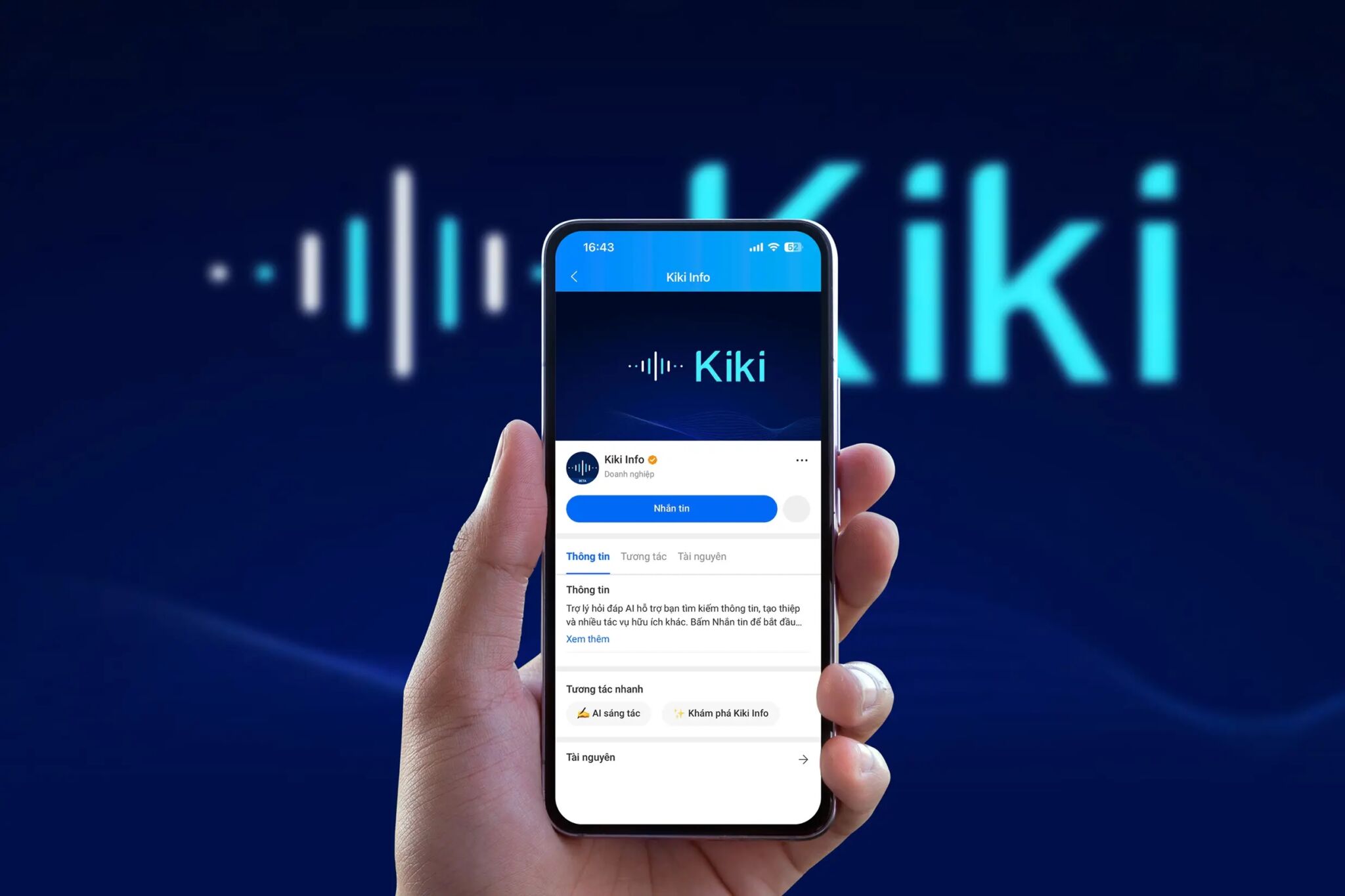 Mở rộng AI vào hành chính công, trợ lý Kiki Info của Zalo cán mốc 1 triệu người dùng