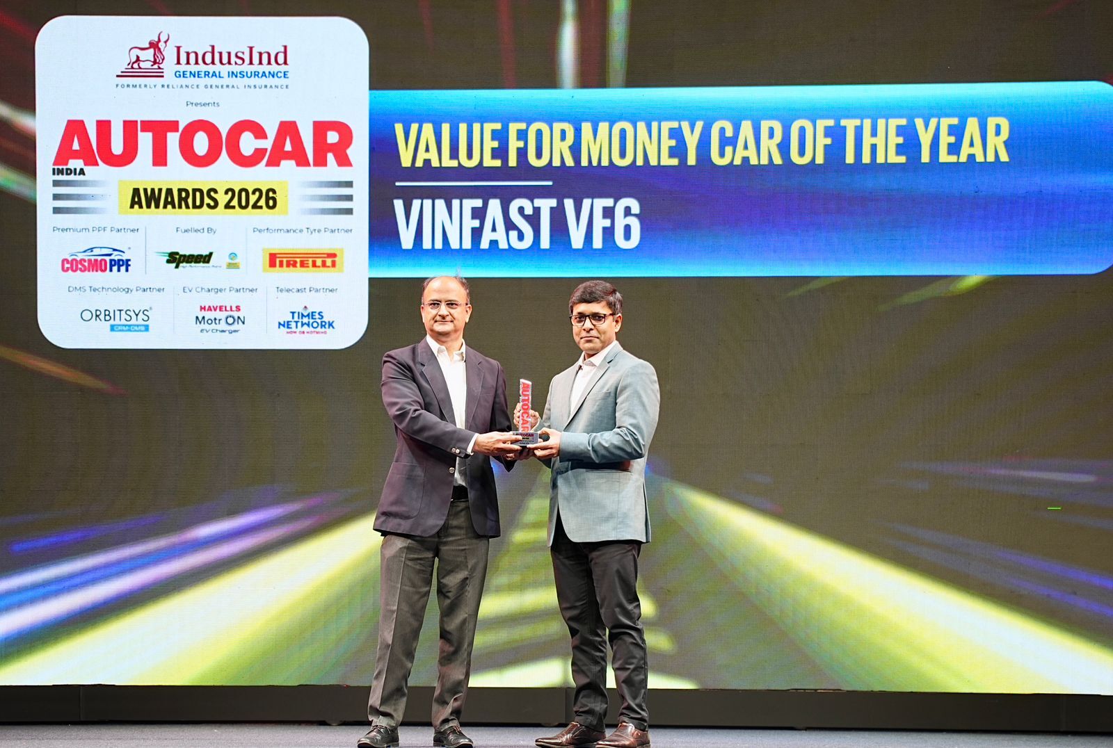 VinFast VF 6 nhận giải “mẫu xe đáng tiền nhất năm” tại Autocar India Awards 2026 VinFast VF 6 nhận giải “mẫu xe đáng tiền nhất năm” tại Autocar India Awards 2026