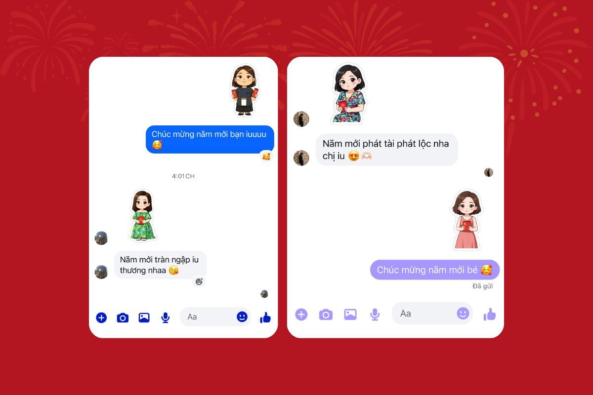 Meta AI "trình làng" bộ bí kíp sống ảo cực chất cho hội mê check-in ngày Tết