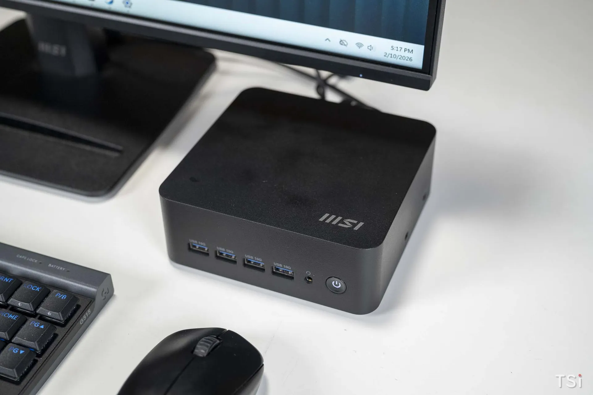 Trên tay máy tính MSI Cubi Z AI 8M và màn hình MSI Pro MP275E2